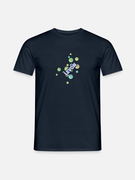 Levon als Fachhochschule - Männer T-Shirt - Navy