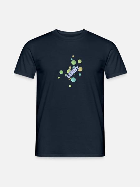 Lenny als Fachhochschule - Männer T-Shirt - Navy