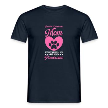 Bluetick Coonhound Gift Funny Saying - Men's T-Shirt - navy - Front - AI Model Male 178 light (178cm)