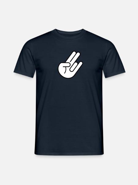 JDM main 2c - T-shirt homme - marine