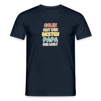 Baby Colin - Männer T-Shirt - Navy - Vorne - AI Model Male 178 light (178cm)