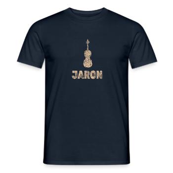 Viola Jaron - Men's T-Shirt - navy - Front - AI Model Male 178 light (178cm)