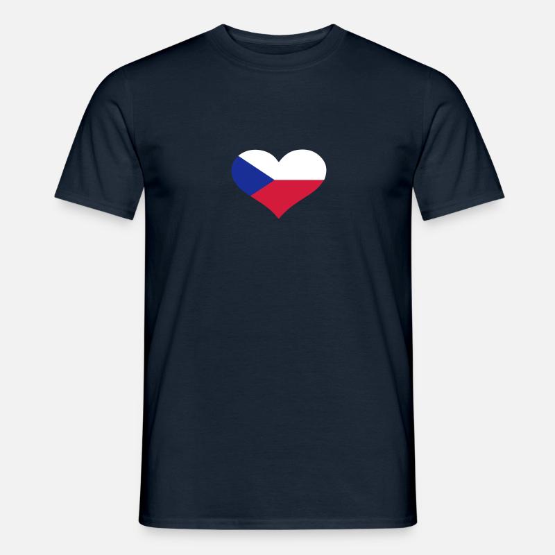 Tschechien - Männer T-Shirt - Navy