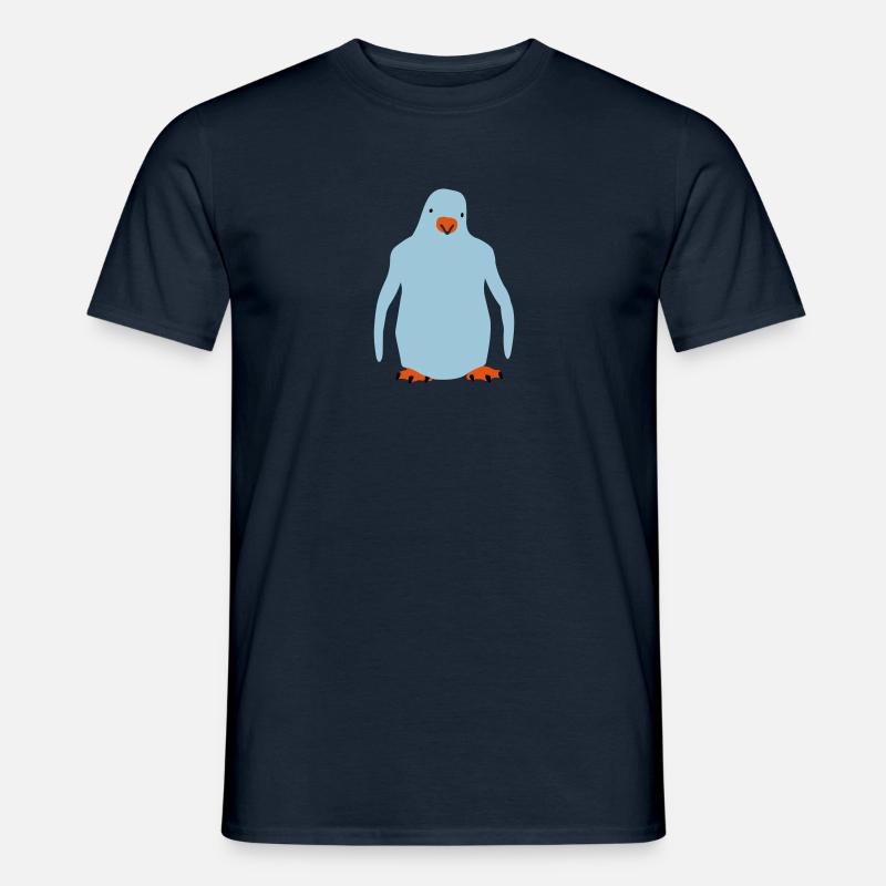 Pinguin - penguin - Männer T-Shirt - Navy