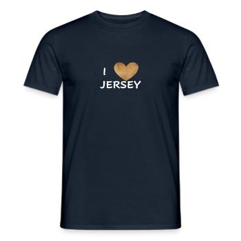 jersey - Men's T-Shirt - navy - Front - AI Model Male 178 light (178cm)