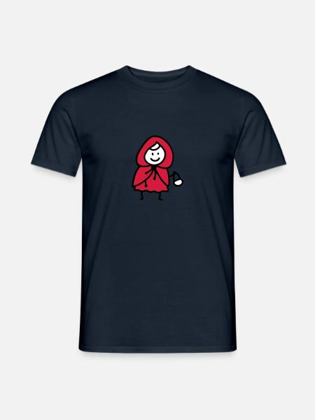 Little Red Riding Hood 3 - Men's T-Shirt - navy