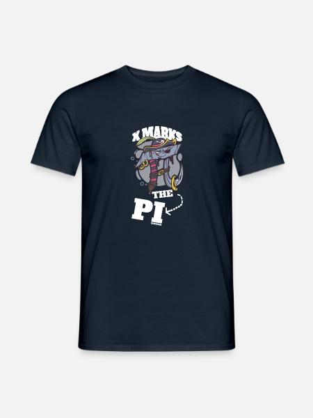 Mathematik Mathe Mathematiker Mathelehrer Geschenk - Männer T-Shirt - Navy