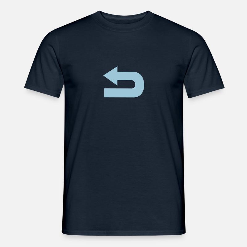 pfeil - Männer T-Shirt - Navy