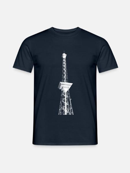 Funkturm Berlin - Männer T-Shirt - Navy