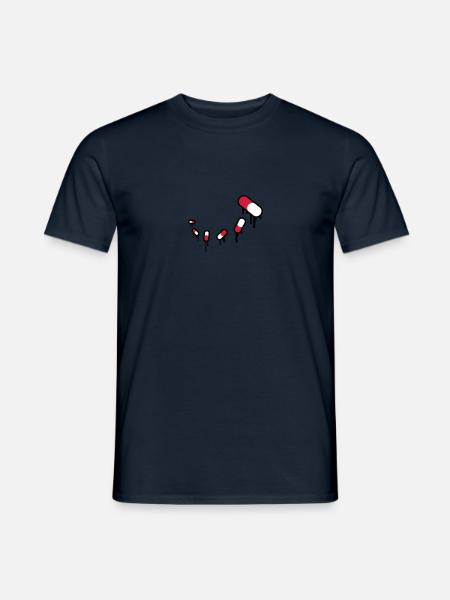 Medicine Pills - Männer T-Shirt - Navy