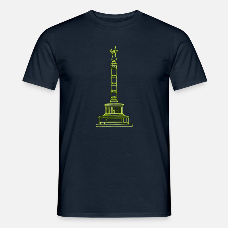 Siegessäule Berlin - Männer T-Shirt - undefined
