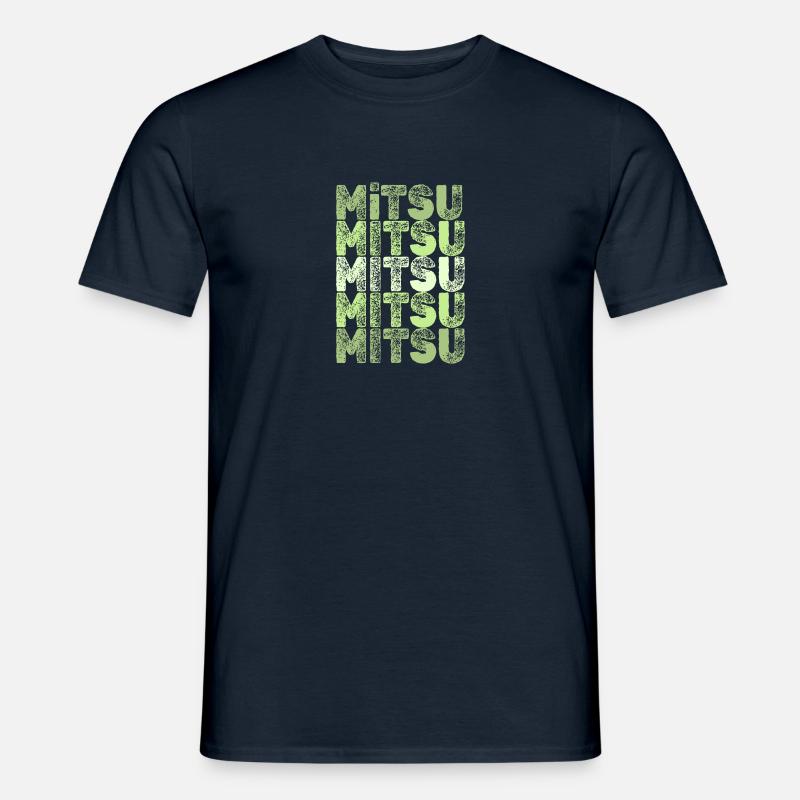 Mitsu as Mitsu - Men's T-Shirt - navy
