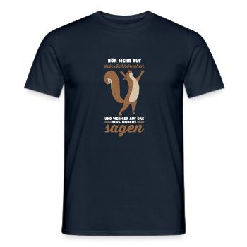 Erdmännchen - Männer T-Shirt - Navy - Vorne - AI Model Male 178 light (178cm)