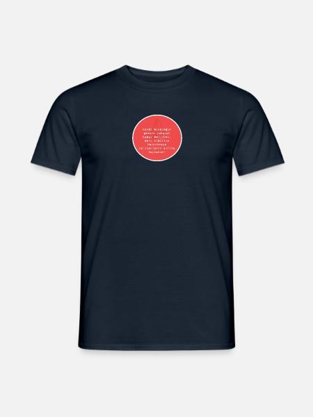 Türkisches Design. Komik Sözler. Kapak - Männer T-Shirt - Navy