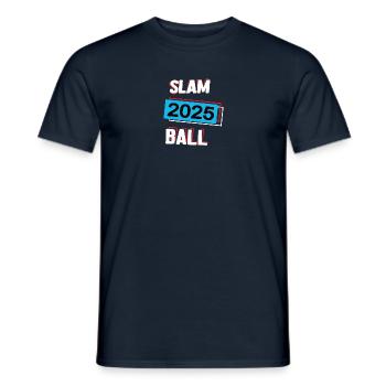 Slamball 2025 Slamballer Slamballspieler Spiel - Männer T-Shirt - Navy - Vorne - AI Model Male 178 light (178cm)