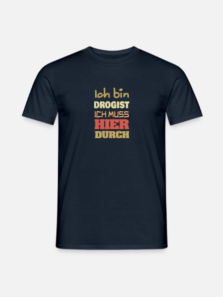 Drogist - Männer T-Shirt - Navy