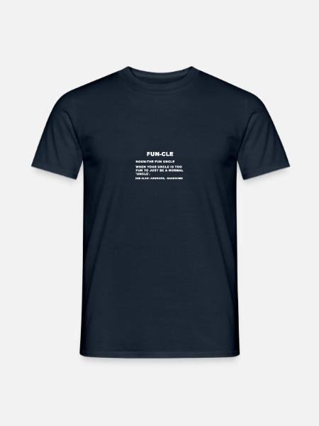 funcle - T-shirt homme - marine
