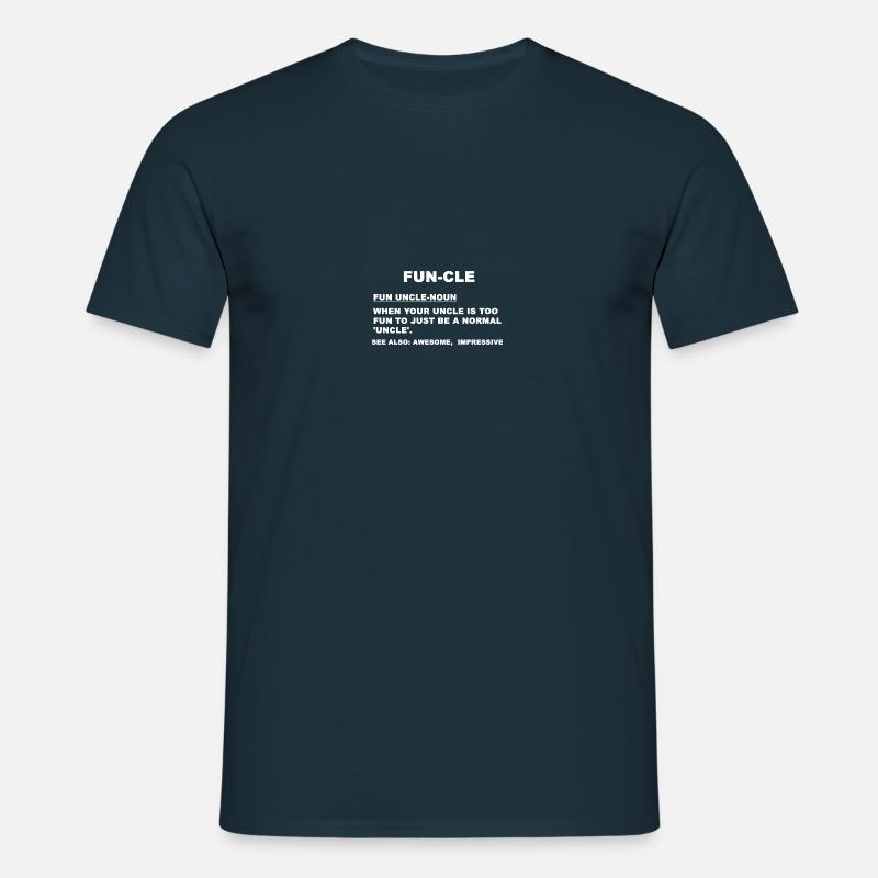 Funkle - Männer T-Shirt - Navy