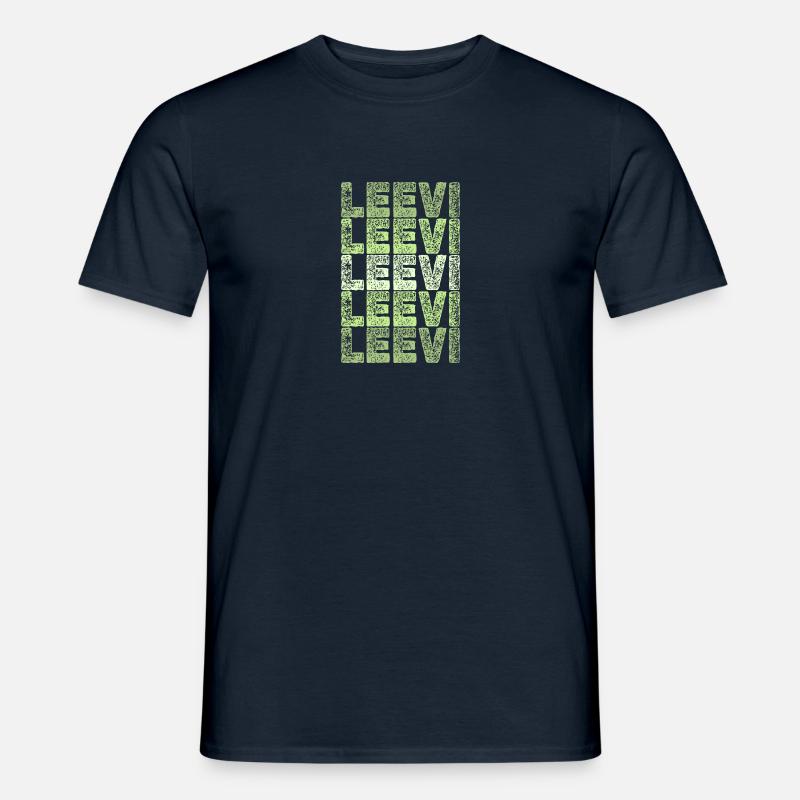 Leevi - Männer T-Shirt - Navy