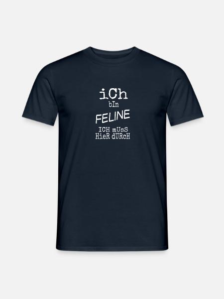 Feline Feline - Männer T-Shirt - Navy