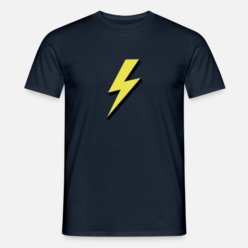 blitz2 - Männer T-Shirt - Navy