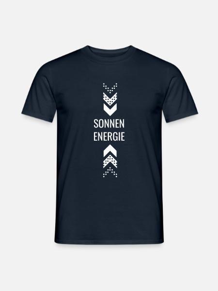 sonne energie 10 - Männer T-Shirt - Navy