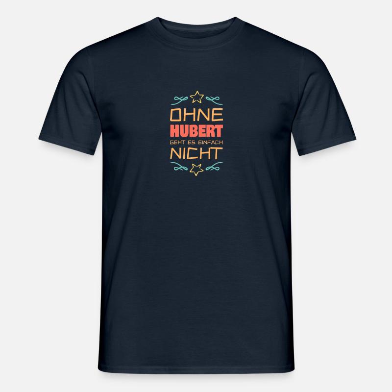 Hubert - Männer T-Shirt - Navy
