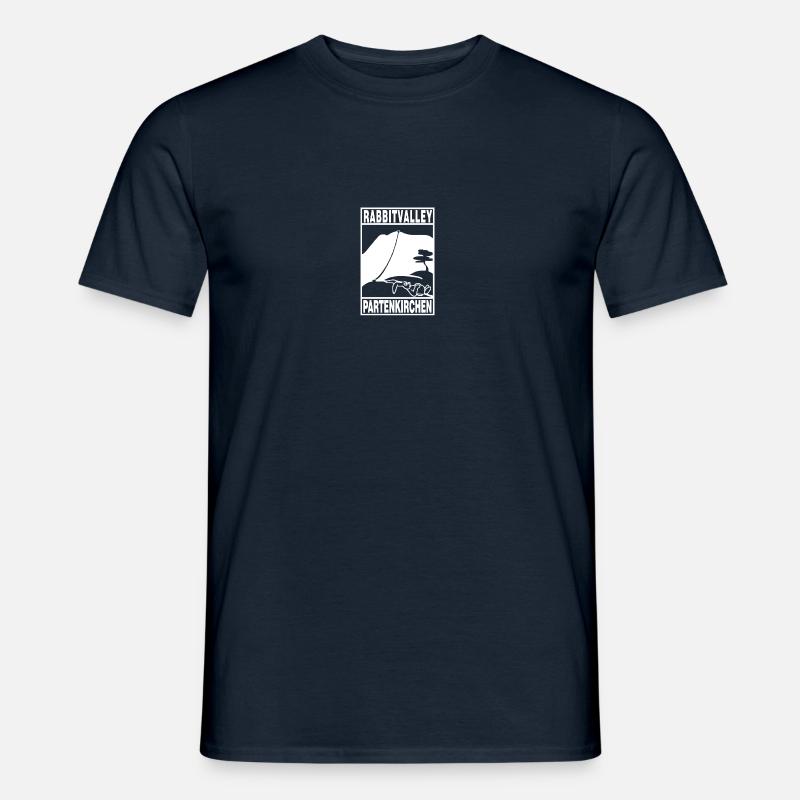 Rabbit Valley - Männer T-Shirt - Navy