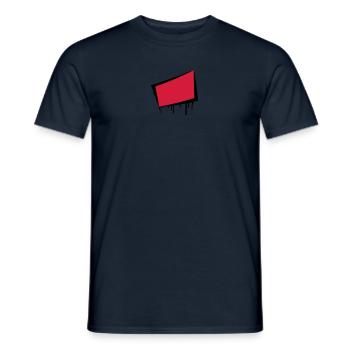 Frame - Männer T-Shirt - Navy - Vorne - AI Model Male 178 light (178cm)