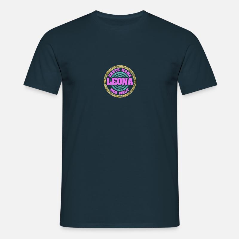 Mutter Leona - Männer T-Shirt - Navy