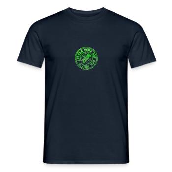 2028 - Männer T-Shirt - Navy - Vorne - AI Model Male 178 light (178cm)