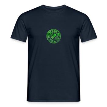 Fête des pères 1992 - T-shirt homme - marine - Devant - AI Model Male 178 light (178cm)