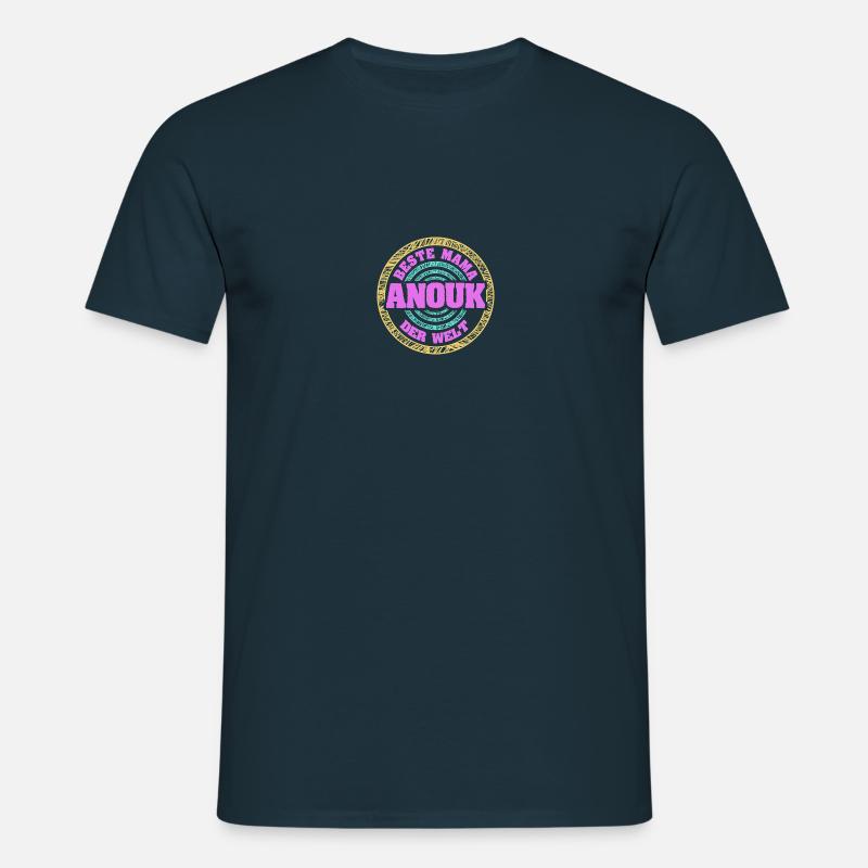 Mutter Anouk - Männer T-Shirt - Navy