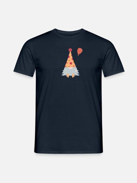 party gnom - Männer T-Shirt - Navy
