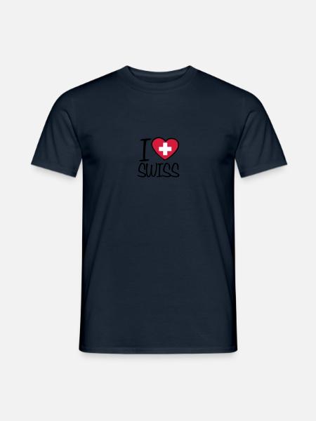 Made In Swiss Design - T-shirt homme - marine