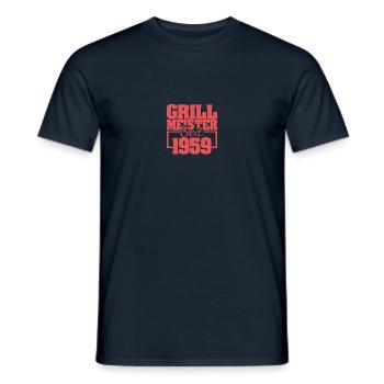 1959 - T-shirt homme - marine - Devant - AI Model Male 178 light (178cm)