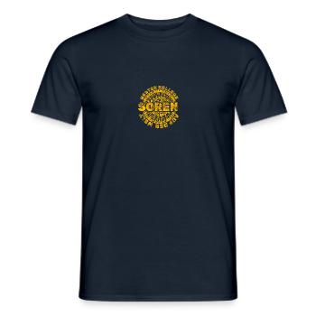 Sören - T-shirt homme - marine - Devant - AI Model Male 178 light (178cm)