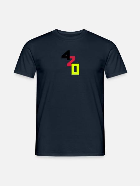 420er - Männer T-Shirt - Navy