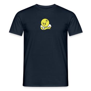Offended Toon - Men's T-Shirt - navy - Front - AI Model Male 178 light (178cm)