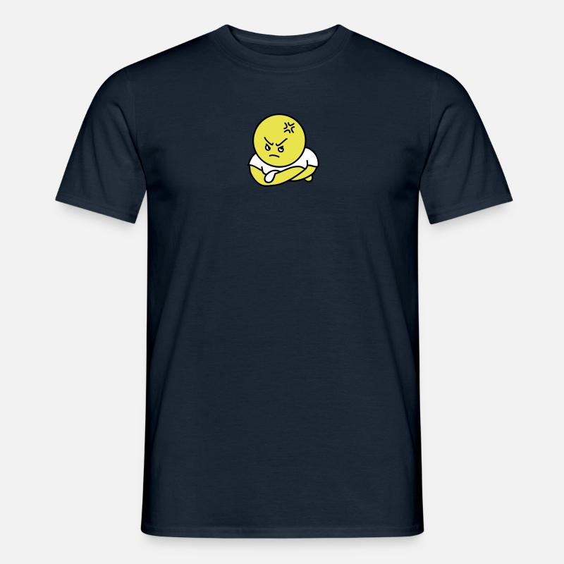 Offended Toon - Männer T-Shirt - Navy