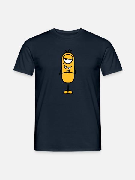 Monster - Männer T-Shirt - Navy