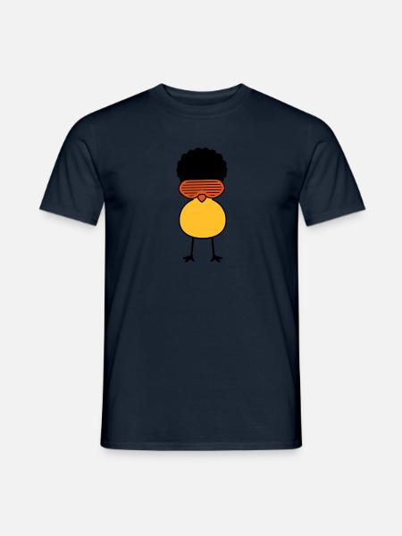 Funky Chick - T-shirt homme - marine