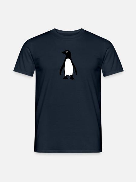 Manchot - T-shirt homme - marine