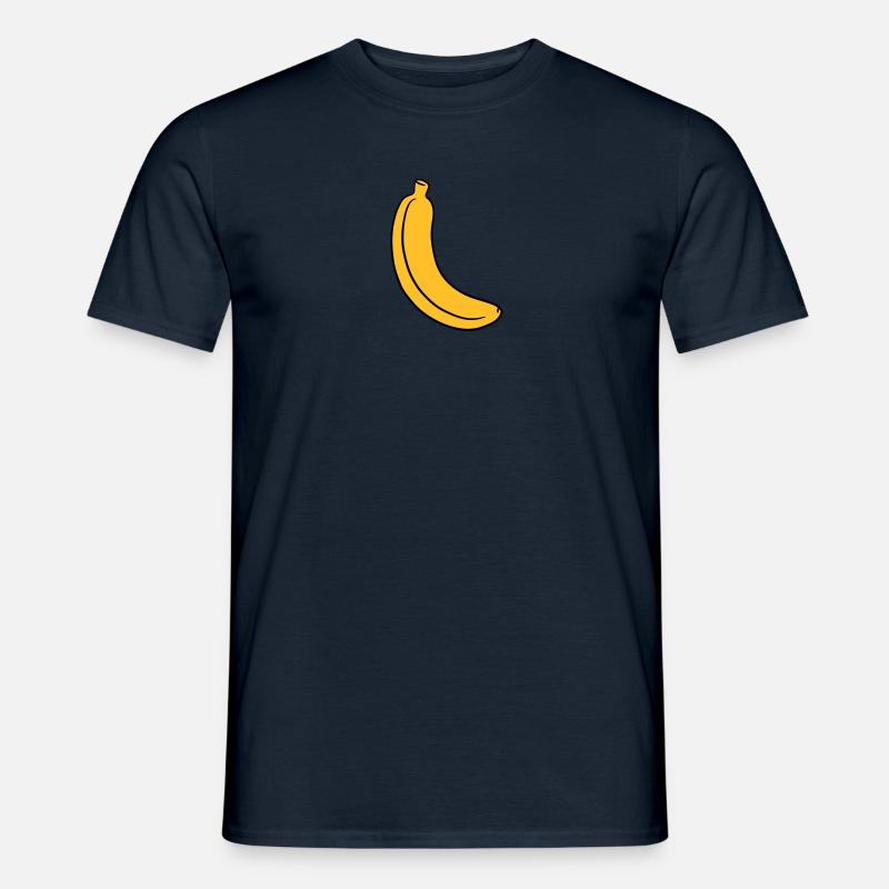 banane - Männer T-Shirt - Navy