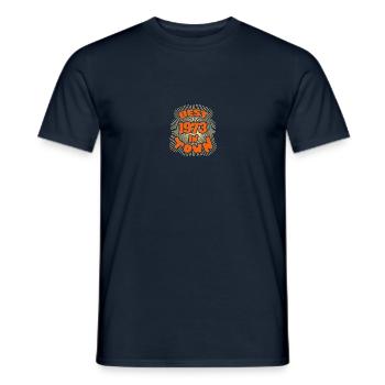 in 1973 - Männer T-Shirt - Navy - Vorne - AI Model Male 178 light (178cm)