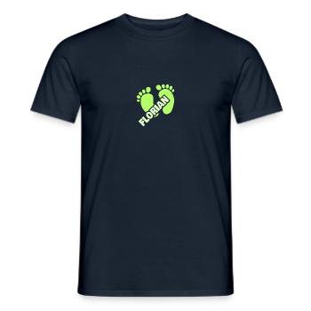Naissance Florian - T-shirt homme - marine - Devant - AI Model Male 178 light (178cm)