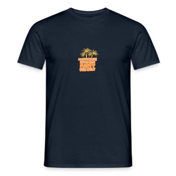 Urlaub Martinique - Männer T-Shirt - Navy - Vorne - AI Model Male 178 light (178cm)
