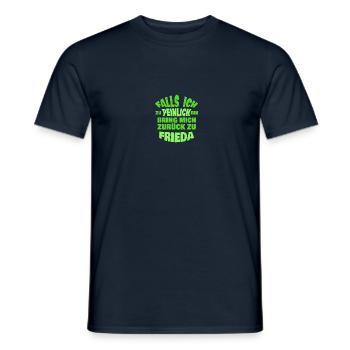 Enterrement de vie de garçon Frieda - T-shirt homme - marine - Devant - AI Model Male 178 light (178cm)