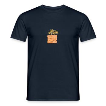 Sardinien als Urlaub - Männer T-Shirt - Navy - Vorne - AI Model Male 178 light (178cm)