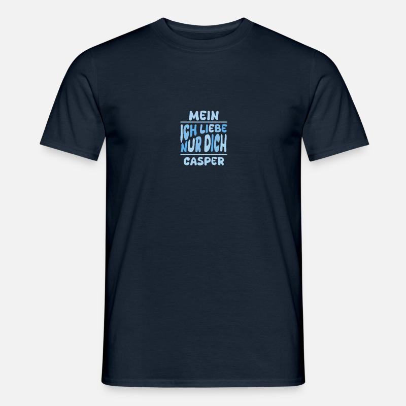 Mann Casper - Männer T-Shirt - Navy